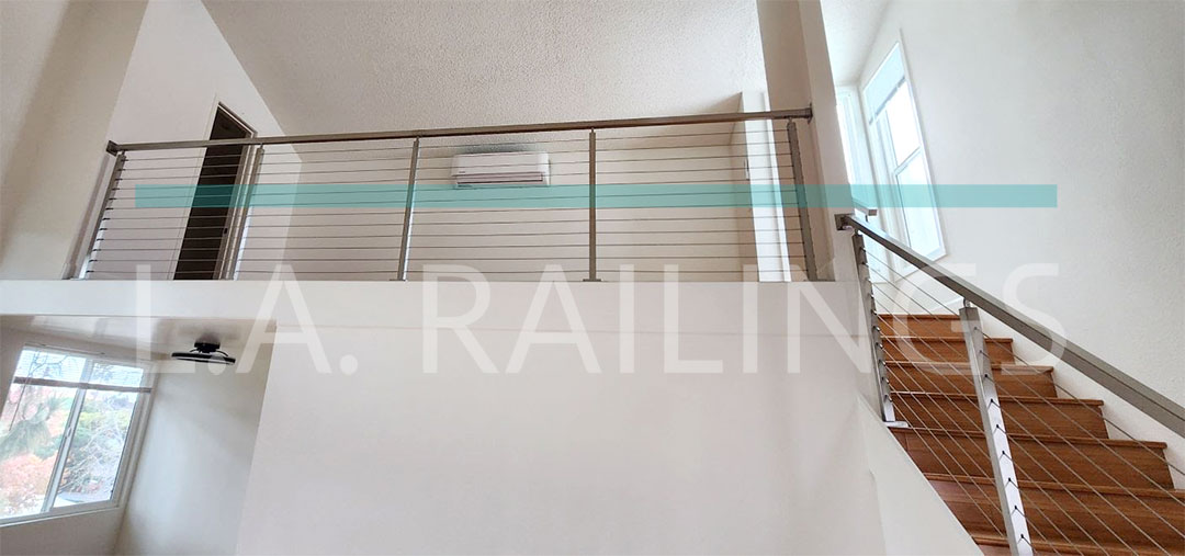 Top Mounted Cable Railings by LA Railings