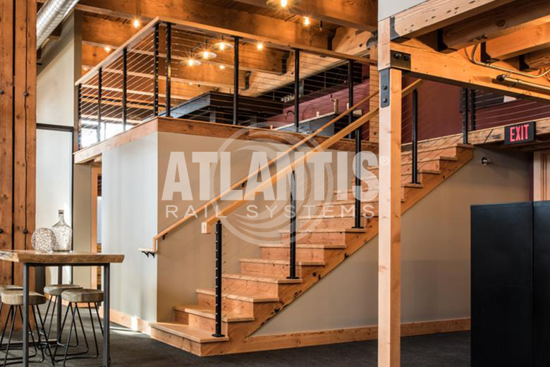 Top Mounted Cable Railings by LA Railings