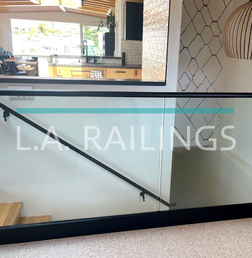 Manhattan Beach - Residential - A U-Channel installation by LA Railings