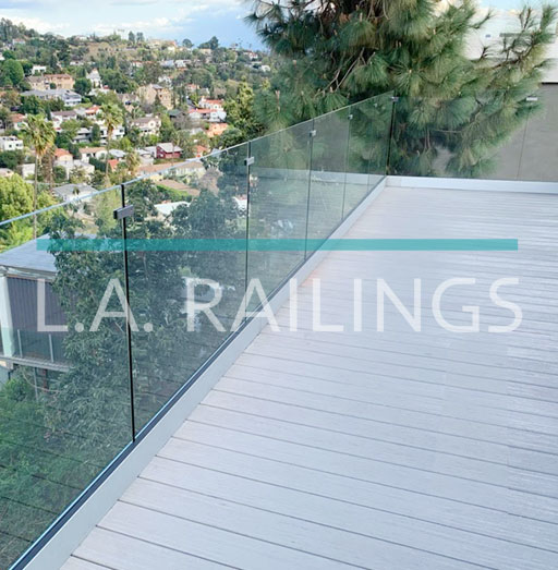 Mount Olympus - Residential - A U-Channel installation by LA Railings