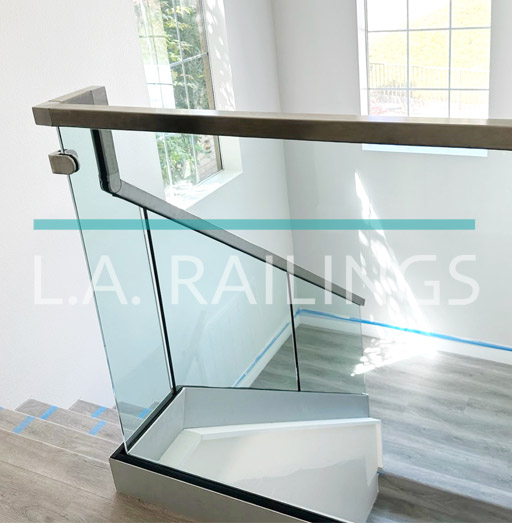 Simi Valley - Residential - A U-Channel installation by LA Railings