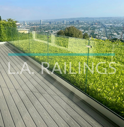 West Hollywood - Residential - A U-Channel installation by LA Railings