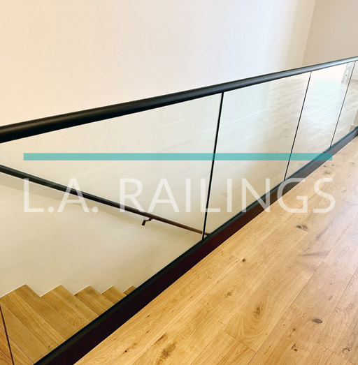 Pacific Palisades - Residential - A U-Channel installation by LA Railings