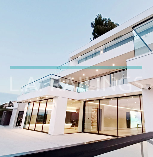 Bel Air - Residential - A U-Channel installation by LA Railings