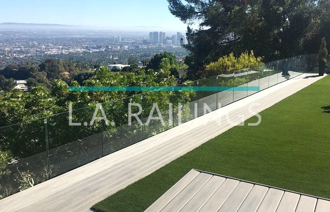 Beverly Hills railing installation by LA Railings