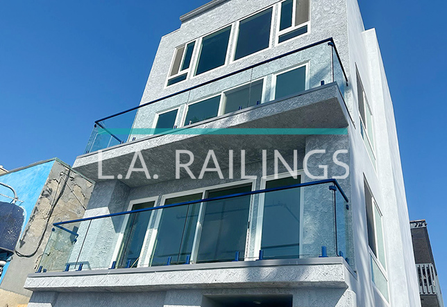 Venice railing installation by LA Railings