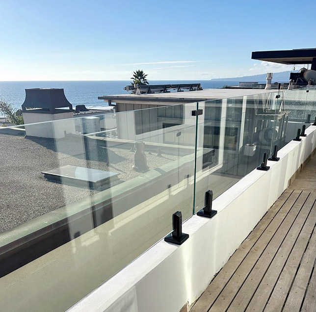 Manhattan Beach railing installation by LA Railings