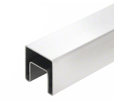 Top Cap Rail for Glass - Square