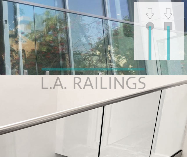 glass railings by LA Railings